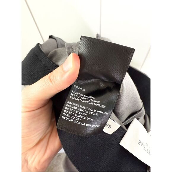 Lafayette 148 Gramercy Acclaimed Stretch Pants in Shale Size 12 $598 - Picture 10 of 11